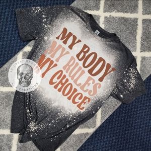 PRO CHOICE women's bleached graphic tee